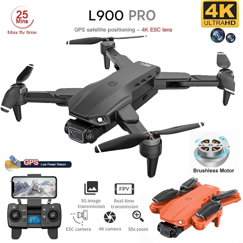 L900 Pro GPS Drone 4K Professi - Drone Lidar 评论和价格
