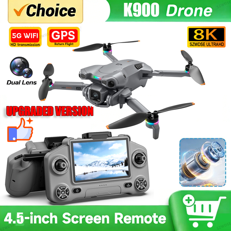 New K900 MAX GPS Drone with 4K - Drone Mapping 评论和价格